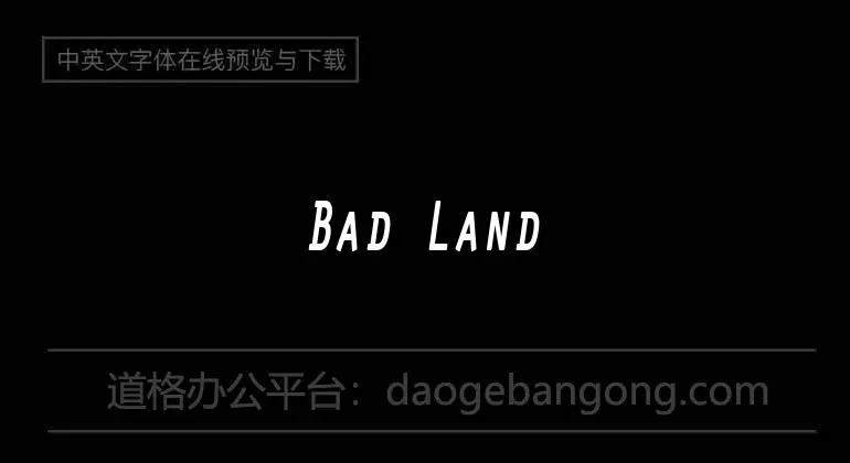 Bad Land