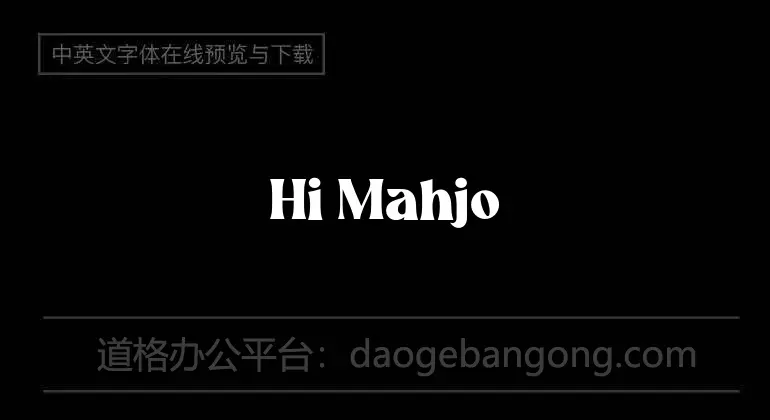 Hi Mahjong