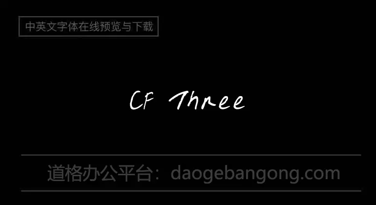 CF Three Dimensions