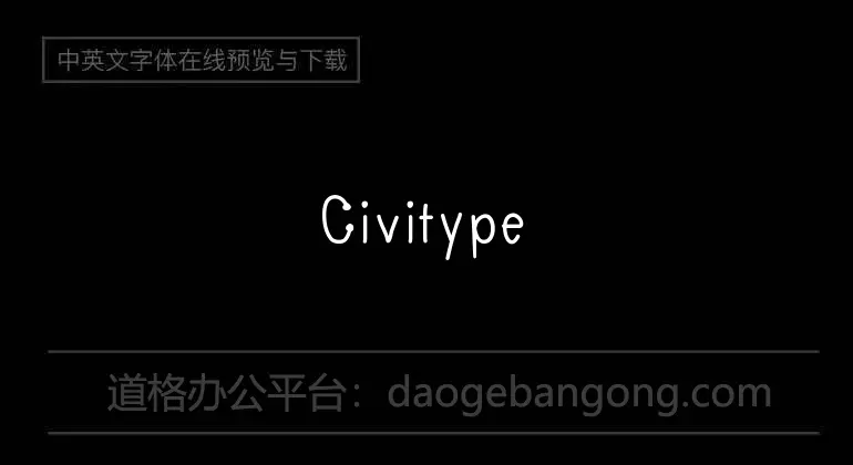 Civitype FG