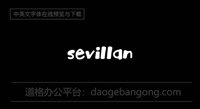 Sevillana Font