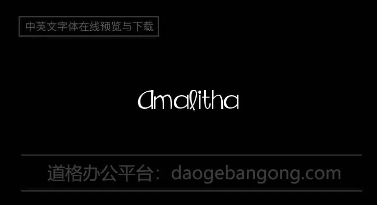 Amalitha Font