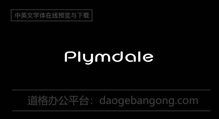 Plymdale Font