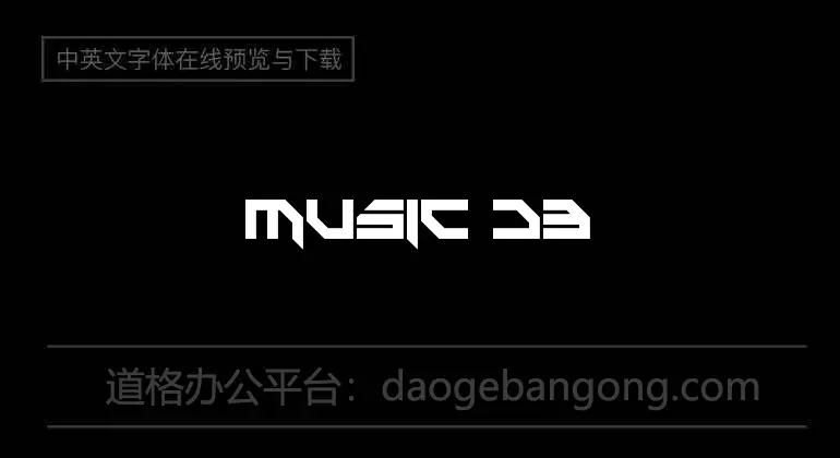Music DBZ Font