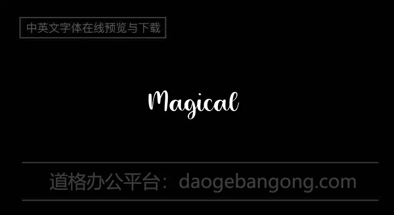 Magical Feather Font