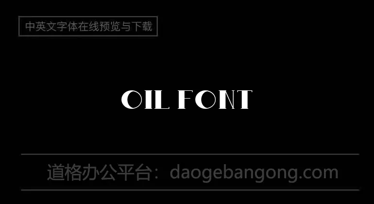 oil Font