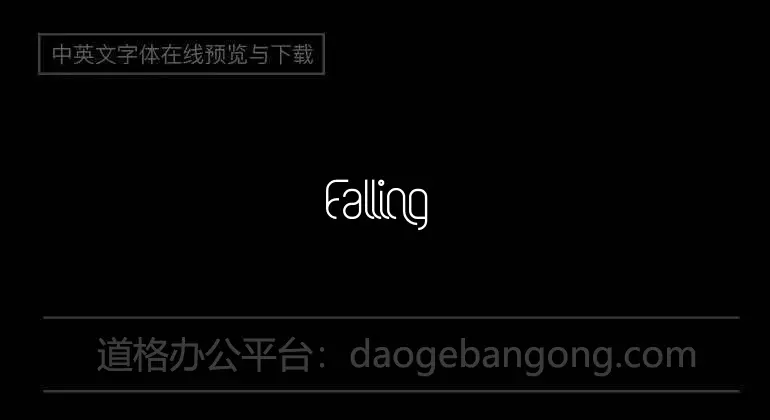 Falling In Love Font