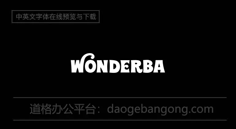 Wonderbar 2.0 Font