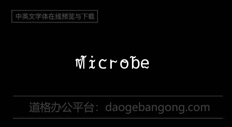 Microbe AOE Font