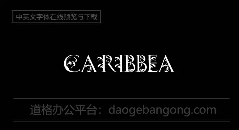 CARIBBEAN TOOL Font
