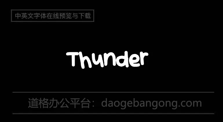 Thunder Kingdom Font