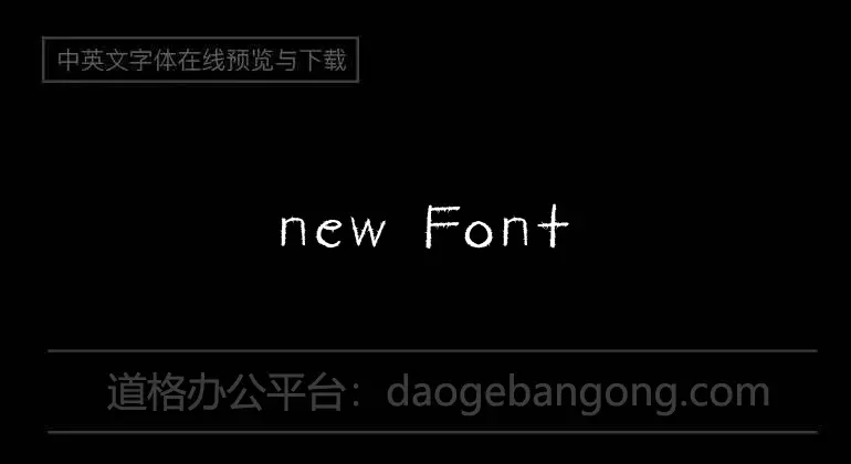 new Font