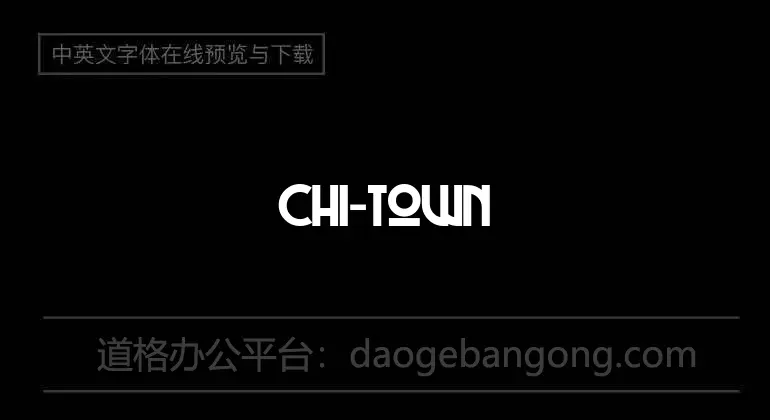 Chi-Town Font