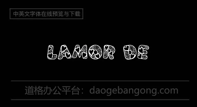 Lamor Demo Font