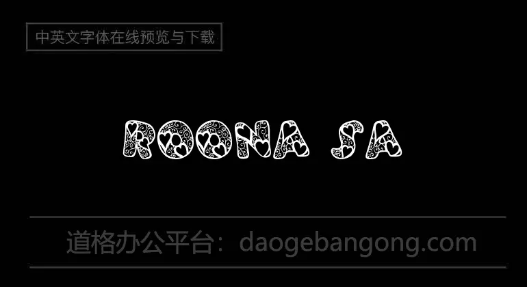 Roona Sans Font