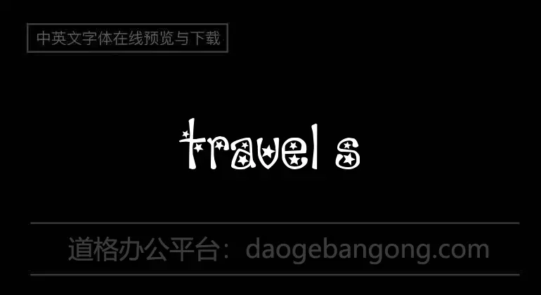 Travel Soulmates Weight Font