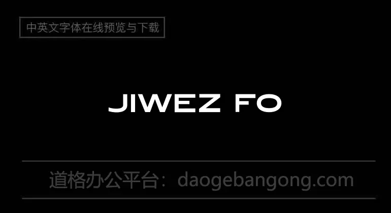 Jiwez Font