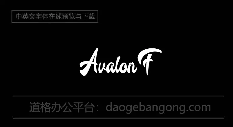 Avalon Font