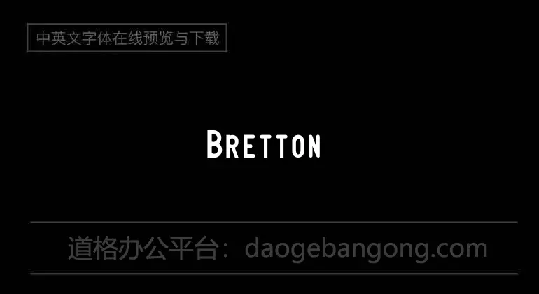 Bretton Font