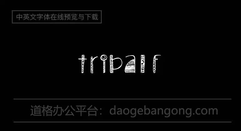 Tribal Font