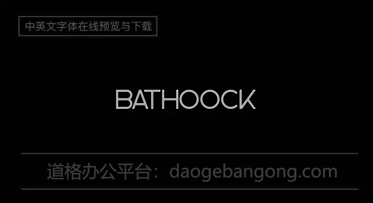 Bathoock Font