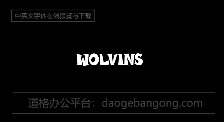 WOLVINS Font