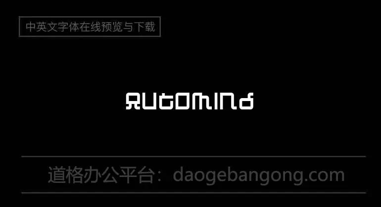 Automind Font