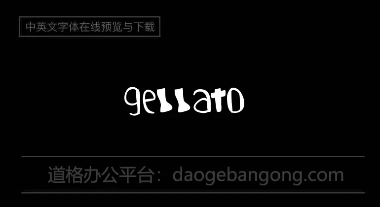 Gellato Font