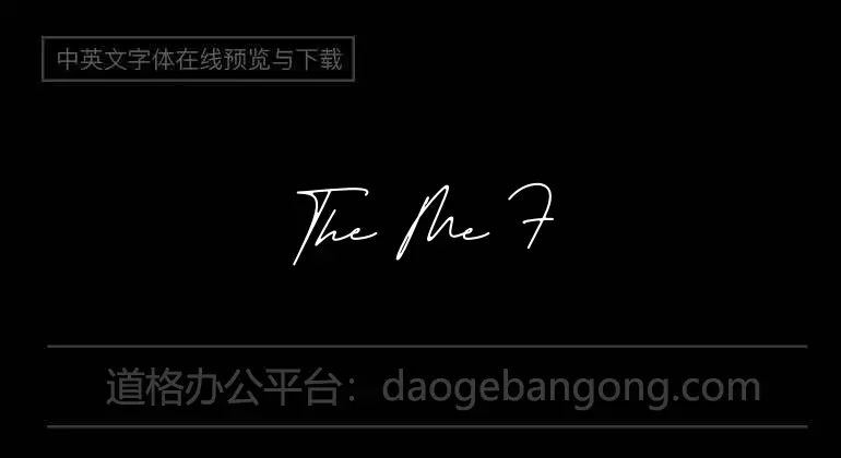 The Me Font