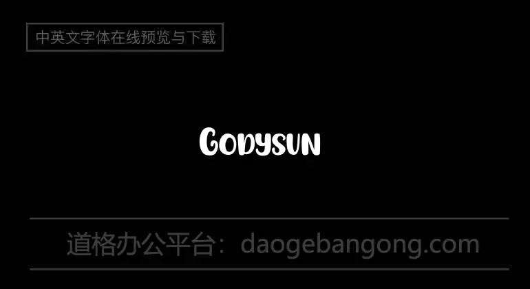 Godysun Font