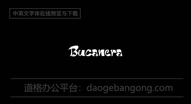 Bucanera Font