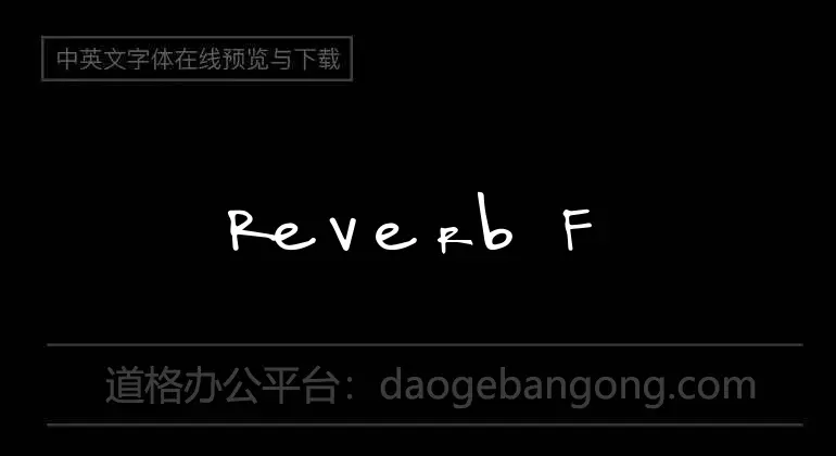 Reverb Font