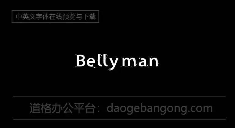 Bellyman Font