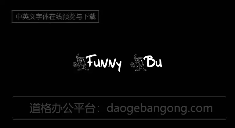 Funny Bunny Font