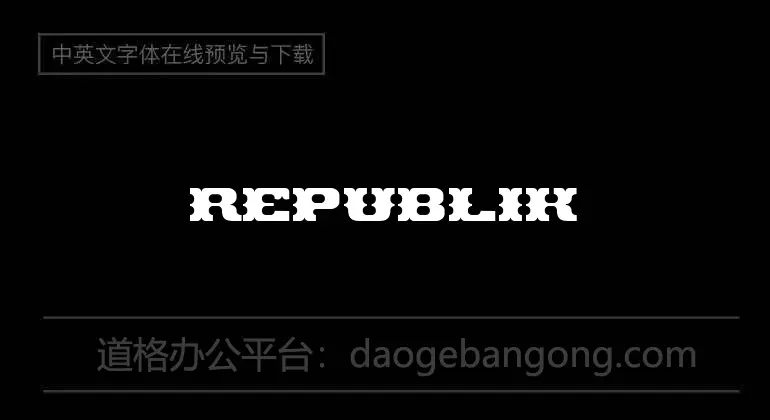 Republika Font