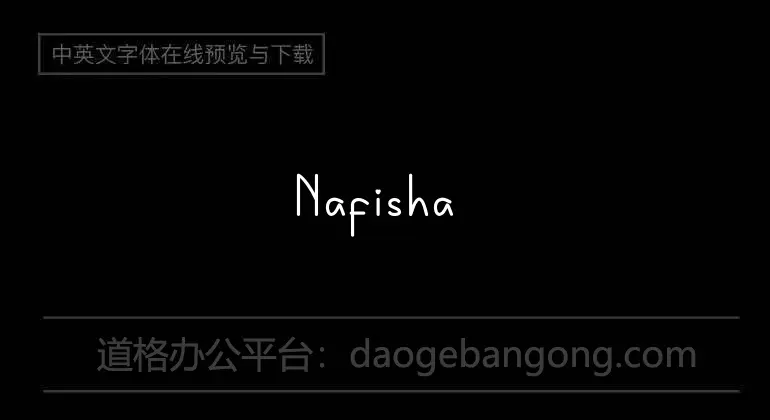 Nafisha Font