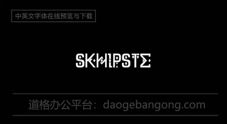SKHipsters Font