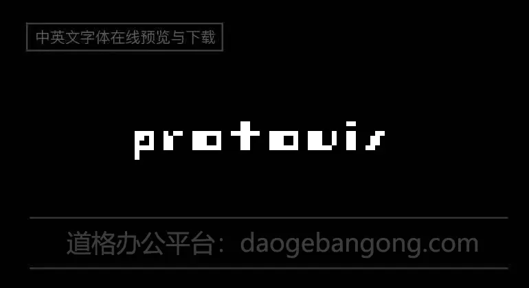 Protovision Font