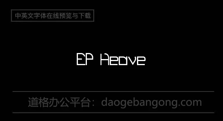 EP Heaven Font