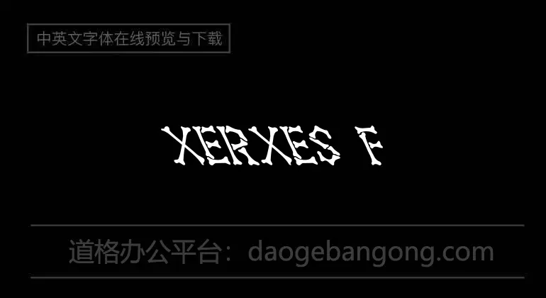 XERXES Font