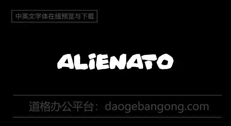 Alienator Font