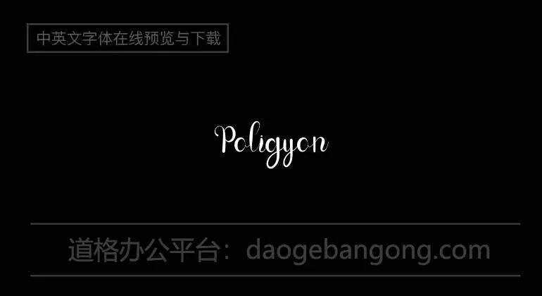 Poligyon Font