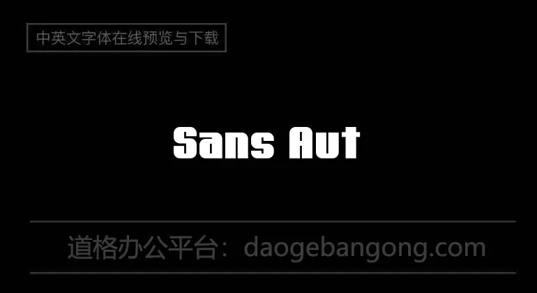 Sans Autumn Font