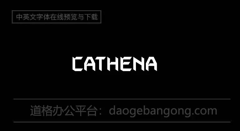 Cathena Font