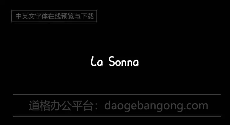 La Sonnambula Font