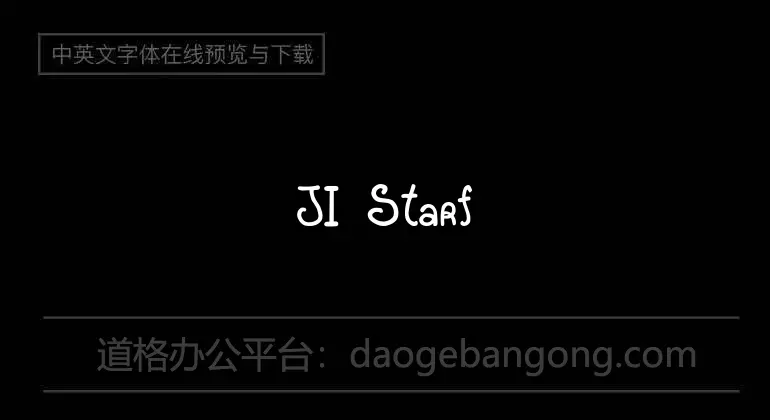 JI Starfish Font