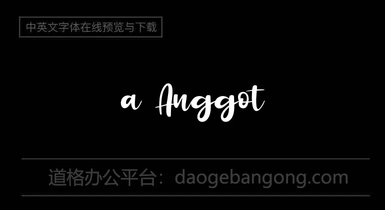 a Anggota Font