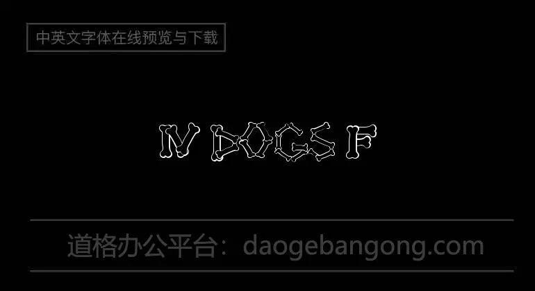 4 DOGS Font