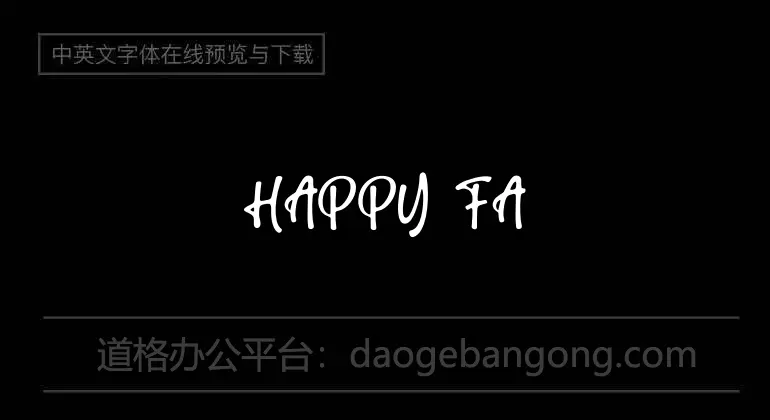 HAPPY FAMILY Font