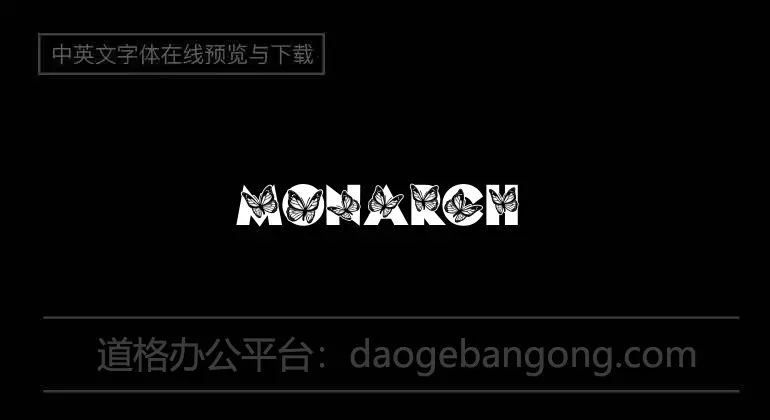 MONARCH Font
